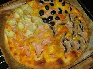 PIZZA CUATRO ESTACIONES