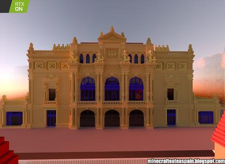 Minecrafteate en RTX, Nº17: Réplica del Teatro de Victoria Eugenia, Donostia, España. Minecrafteate en RTX, Nº17: Réplica del Teatro de Victoria Eugenia, Donostia, España.