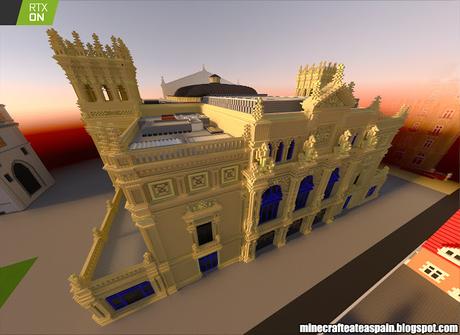 Minecrafteate en RTX, Nº17: Réplica del Teatro de Victoria Eugenia, Donostia, España. Minecrafteate en RTX, Nº17: Réplica del Teatro de Victoria Eugenia, Donostia, España.