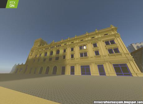 Minecrafteate en RTX, Nº17: Réplica del Teatro de Victoria Eugenia, Donostia, España. Minecrafteate en RTX, Nº17: Réplica del Teatro de Victoria Eugenia, Donostia, España.