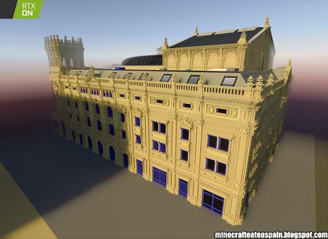 Minecrafteate en RTX, Nº17: Réplica del Teatro de Victoria Eugenia, Donostia, España. Minecrafteate en RTX, Nº17: Réplica del Teatro de Victoria Eugenia, Donostia, España.