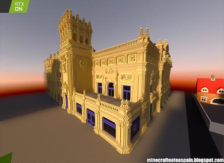 Minecrafteate en RTX, Nº17: Réplica del Teatro de Victoria Eugenia, Donostia, España. Minecrafteate en RTX, Nº17: Réplica del Teatro de Victoria Eugenia, Donostia, España.