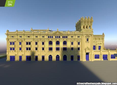 Minecrafteate en RTX, Nº17: Réplica del Teatro de Victoria Eugenia, Donostia, España. Minecrafteate en RTX, Nº17: Réplica del Teatro de Victoria Eugenia, Donostia, España.