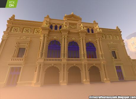 Minecrafteate en RTX, Nº17: Réplica del Teatro de Victoria Eugenia, Donostia, España. Minecrafteate en RTX, Nº17: Réplica del Teatro de Victoria Eugenia, Donostia, España.