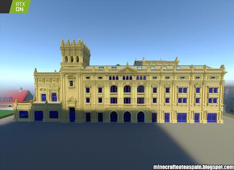 Minecrafteate en RTX, Nº17: Réplica del Teatro de Victoria Eugenia, Donostia, España. Minecrafteate en RTX, Nº17: Réplica del Teatro de Victoria Eugenia, Donostia, España.