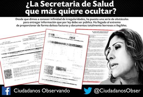 Secretaría de Salud sigue ocultando información de gastos