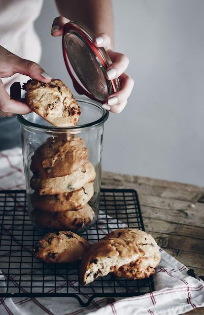 Galletas de nueces y una vuelta al cole por todo lo alto