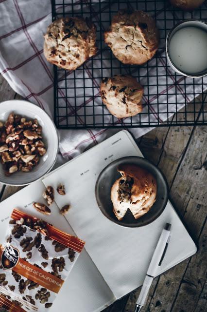 Galletas de nueces y una vuelta al cole por todo lo alto