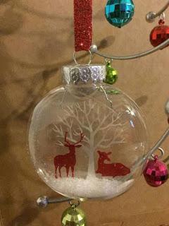 10 Esferas navideñas transparentes para el árbol navideño