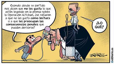 La Operación Kitchen y la guerra de nervios del PP. La Operación Kitchen y la guerra de nervios del PP.