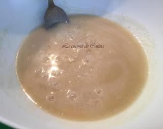 Manjar blanco con gelatina de peras