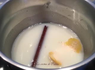 Manjar blanco con gelatina de peras