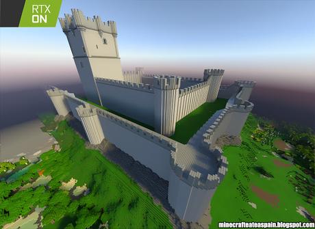 Minecrafteate en RTX, Nº21: Réplica del Castillo de la Atalaya, Villena, Alicante, España.