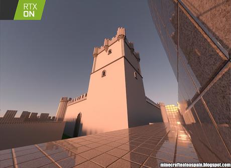 Minecrafteate en RTX, Nº21: Réplica del Castillo de la Atalaya, Villena, Alicante, España.