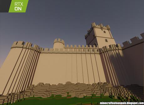 Minecrafteate en RTX, Nº21: Réplica del Castillo de la Atalaya, Villena, Alicante, España.
