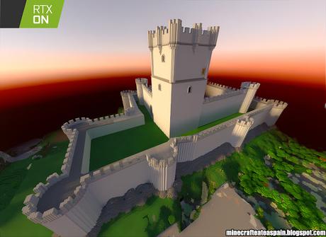 Minecrafteate en RTX, Nº21: Réplica del Castillo de la Atalaya, Villena, Alicante, España.
