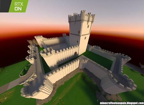 Minecrafteate en RTX, Nº21: Réplica del Castillo de la Atalaya, Villena, Alicante, España.