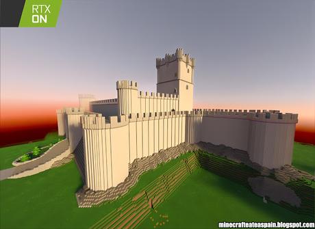 Minecrafteate en RTX, Nº21: Réplica del Castillo de la Atalaya, Villena, Alicante, España.