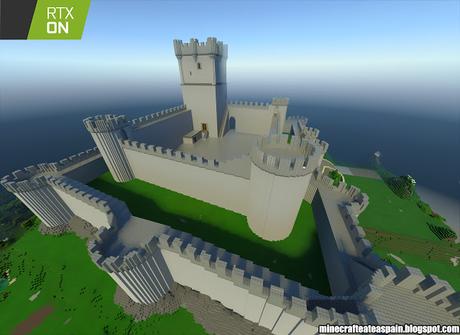 Minecrafteate en RTX, Nº21: Réplica del Castillo de la Atalaya, Villena, Alicante, España.