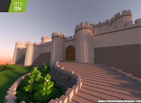 Minecrafteate en RTX, Nº21: Réplica del Castillo de la Atalaya, Villena, Alicante, España.