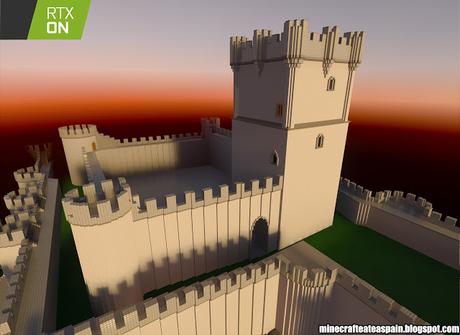 Minecrafteate en RTX, Nº21: Réplica del Castillo de la Atalaya, Villena, Alicante, España.