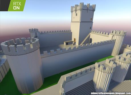 Minecrafteate en RTX, Nº21: Réplica del Castillo de la Atalaya, Villena, Alicante, España.