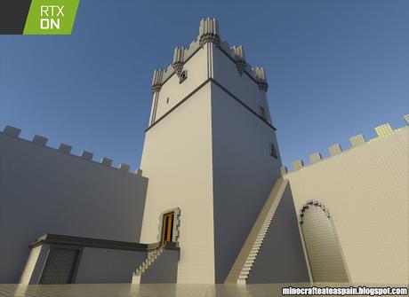 Minecrafteate en RTX, Nº21: Réplica del Castillo de la Atalaya, Villena, Alicante, España.
