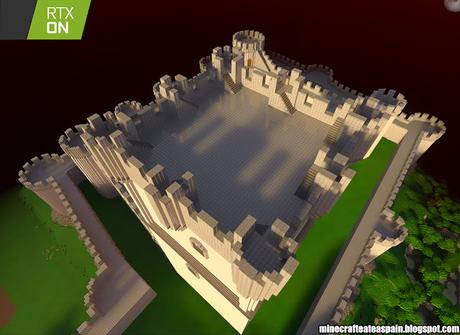 Minecrafteate en RTX, Nº21: Réplica del Castillo de la Atalaya, Villena, Alicante, España.