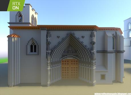 Minecrafteate en RTX, Nº20: Réplica de la Iglesia de San Juan, Aranda de Duero, España.