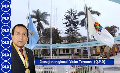 GRL LAMENTA FALLECIMIENTO DEL CONSEJERO VÍCTOR TERRONES…