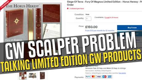 Pre-pedidos de GW-BL esta semana: Opinión (A vueltas con los especuladores)