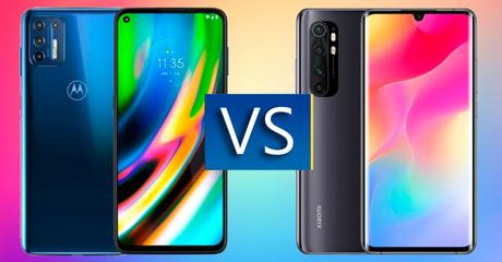 Moto G9 Plus o Xiaomi Mi Note 10 Lite, ¿cuál comprar? Moto G9 Plus o Xiaomi Mi Note 10 Lite, ¿cuál comprar?