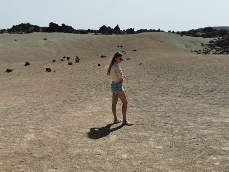 Look cowboy en el parque Nacional del Teide