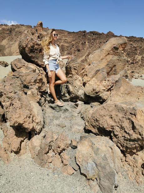 Look cowboy en el parque Nacional del Teide