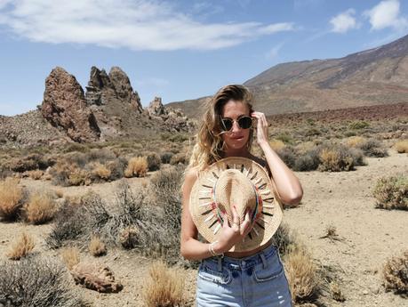 Look cowboy en el parque Nacional del Teide