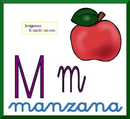 Aprendo a leer y a escribir. La M Aprendo a leer y a escribir. La M