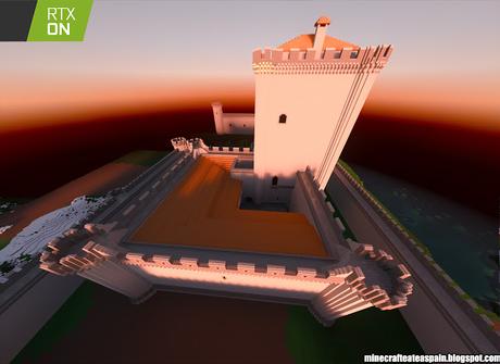 Minecrafteate en RTX, Nº22: Réplica del Castillo de Villafuerte de Esgueva, Valladolid, España.