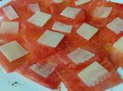 Carpaccio sandía
