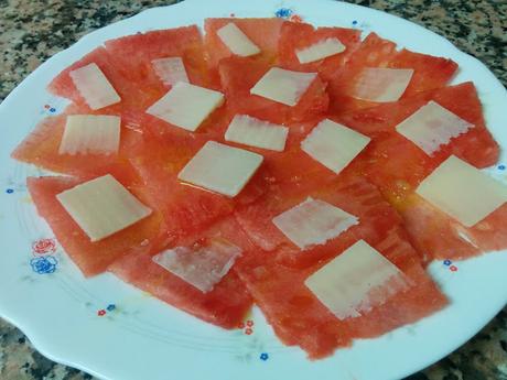 CARPACCIO DE SANDÍA