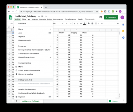 Importar datos desde Google Spreadsheets en Python con Pandas