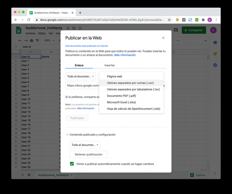 Importar datos desde Google Spreadsheets en Python con Pandas