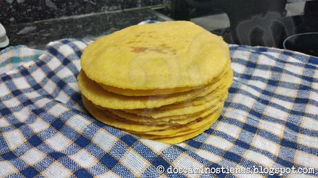 (Receta) Tortillas de maíz para tacos