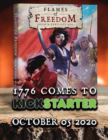 Previa de Flames of Freedom (Zweihänder RPG 1776)