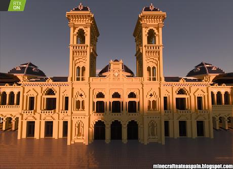 Minecrafteate en RTX, Nº23: Replica del Ayuntamiento de San Sebastian, España.