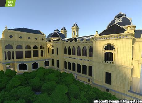 Minecrafteate en RTX, Nº23: Replica del Ayuntamiento de San Sebastian, España.