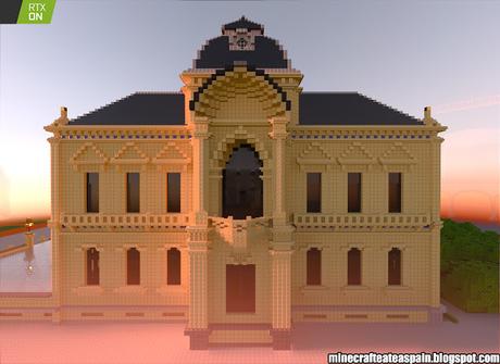 Minecrafteate en RTX, Nº23: Replica del Ayuntamiento de San Sebastian, España.