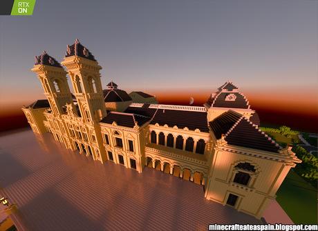 Minecrafteate en RTX, Nº23: Replica del Ayuntamiento de San Sebastian, España.