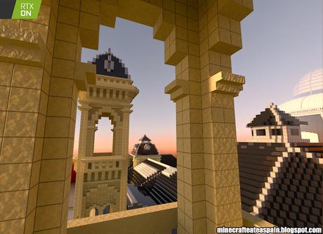 Minecrafteate en RTX, Nº23: Replica del Ayuntamiento de San Sebastian, España.