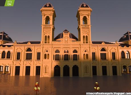 Minecrafteate en RTX, Nº23: Replica del Ayuntamiento de San Sebastian, España.