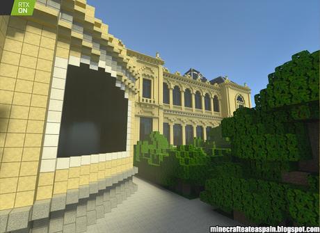 Minecrafteate en RTX, Nº23: Replica del Ayuntamiento de San Sebastian, España.